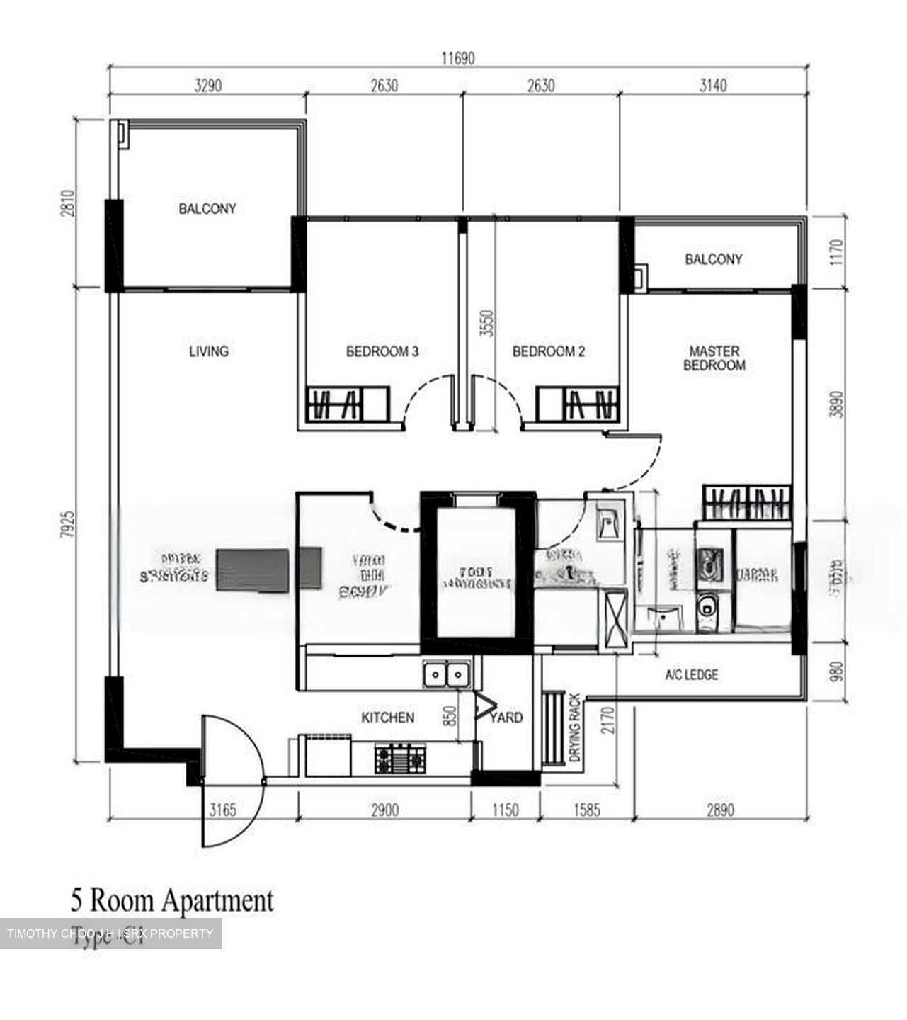 Blk 520B Centrale 8 At Tampines (Tampines), HDB 5 Rooms #480519451